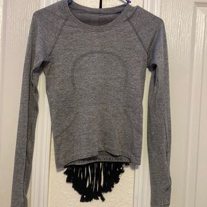 Short/crop gray swiftly